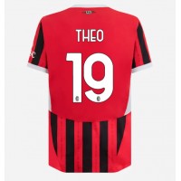 AC Milan Theo Hernandez #19 Hjemmebanetrøje 2024-25 Kortærmet